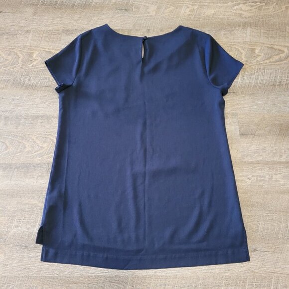 J. CREW | Short Sleeve Blouse Top | Sz. S - Picture 5 of 5